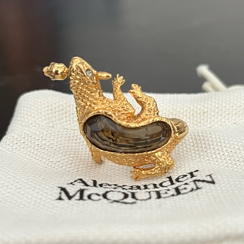 Alexander McQueen Salamander Ring